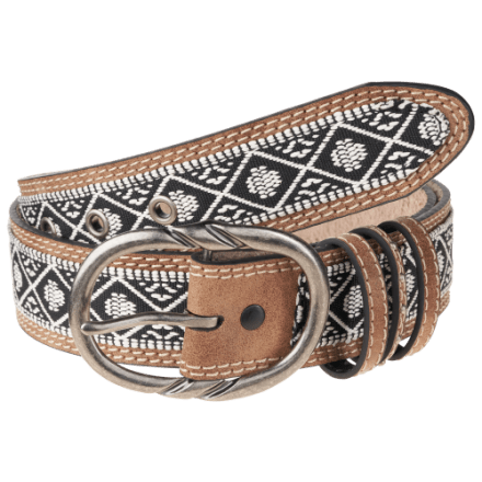 Natural Reflections Leather Aztec Ribbon Belt | Cabela's