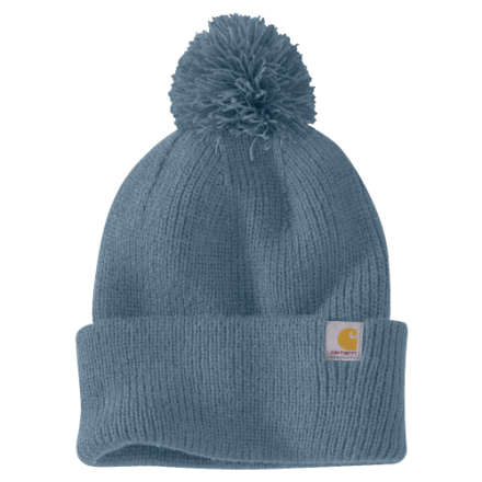 Carhartt Rib-Knit Pom-Pom Cuffed Beanie | Cabela display picture 2