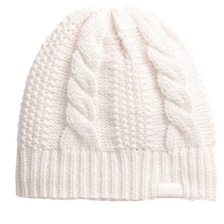 The North Face  White Cable Knit Beanie ?NWT? The North Face Cable Minna Beanie Fleece Lined  main image 4