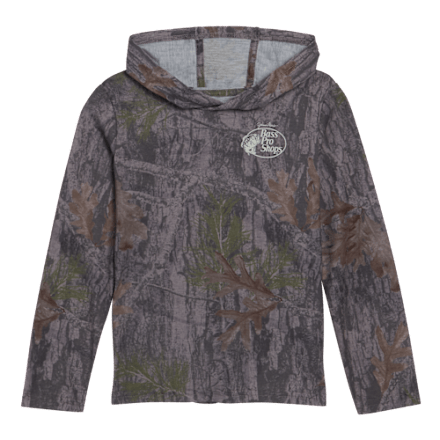 Bass Pro Shops Camo Long-Sleeve Hooded T-Shirt for Kids | Bass Pro