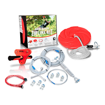 B4 Adventure Slackers Hawk 70' Zipline Kit with Spring Brake