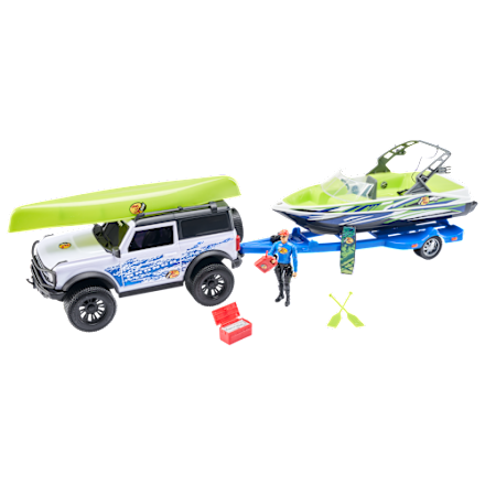 Bass Pro Shops Open Range Nitro Z-21 Boat Playset for Kids | Bass