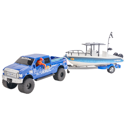 Bass Pro Shops Open Range Nitro Z-21 Boat Playset for Kids | Bass