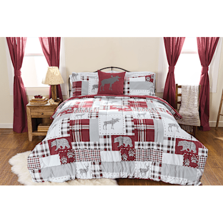 bass pro shops reel fish bedding sets Feelyou Pike Set Boys Girls Twin Size Big Fish Comforter Set for Kids Women Men Ultra Soft Fishing and Hunting Comforter Set Rustic Duvet Set Room Decor Quilt This bed White River Home Nature's Excursion