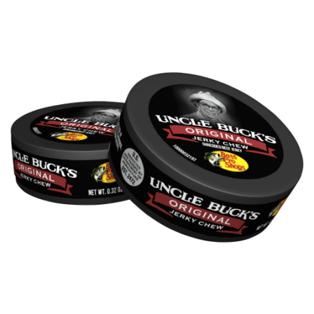 Uncle Buck's Original Flavor Shredded Beef Jerky Chew 36-Pack