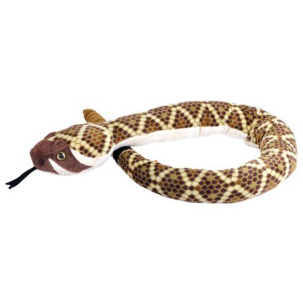 Wild Republic Snakes Eco Blue Rock Rattlesnake Plush - 36 Inch Stuffed Animal, Filled With Recycled Materials, Educational Toy - View #5