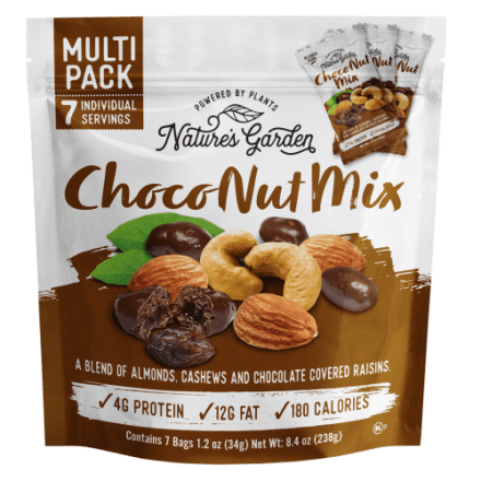 Nature's Garden Choco Nut Trail Mix 7-Pack | Mack's Prairie Wings