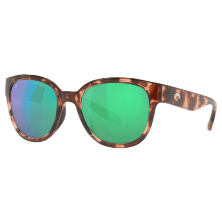 Costa Sunglasses Gannett Tortoise Shell Ladies 580p Costa Gannet M (58-17) with Copper lenses and Shiny Tortoise  main image 2
