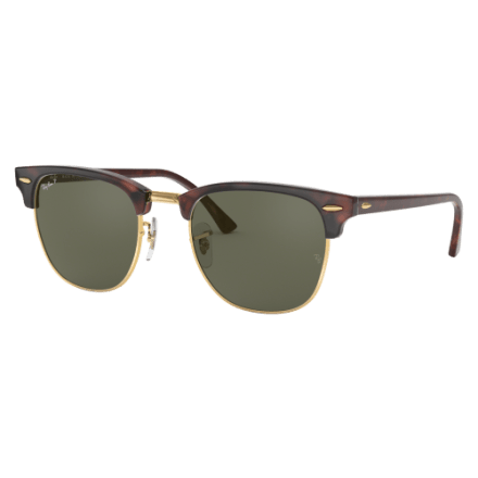 Ray-Ban Clubmaster Classic RB3016 Glass Polarized Sunglasses