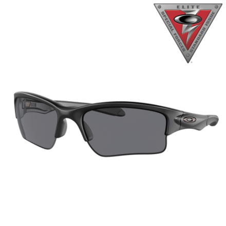 小物 OAKLEY Flak Jacket Standard Issue Flak Jacket® XLJ Grey Lenses, Matte Black Frame