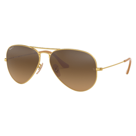 Ray-Ban Aviator Metal II RB3689 Glass Polarized Sunglasses | Bass