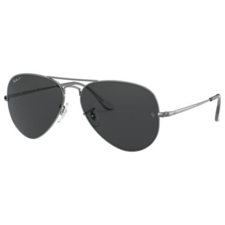 Ray-Ban Aviator Metal II RB3689 Glass Polarized Sunglasses | Bass