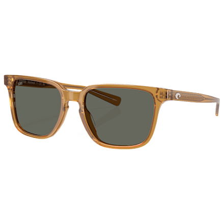 Costa Keramas Polarized 580G in Light Taupe Frame with Brown Lenses Costa Keramas – RJ Pope main image 4