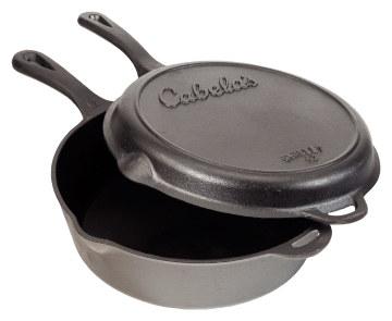 Cabela's Cast-Iron 5-Piece Starter Set