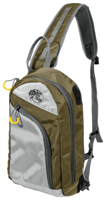 Goture Fishing Bag Water-Resistant Tackle Sling Backpack with Rod