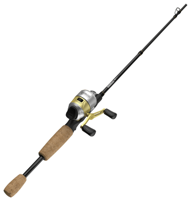 Zebco 202 fishing rod and reel with 2 plastic boxes of tackle