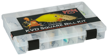 INFOF 5-pieces Fishing Box Plastic Transparent Lure Box Fishing Crankbait  Bait Hook Storage Case Holder Fishing Tackle Box