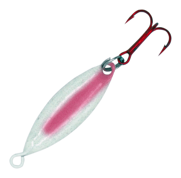 Ice Fishing Lures, Pink Incisive Tip Ice Fishing Jigs Kit for Fish Pond