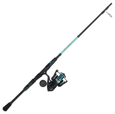 Zebco Big Cat Spinnging Reel and Fishing Rod Combo, Size 50 Reel, 7-Foot  2-Piece Mediuam-Heavy Pole, Pre-Spooled with 15-Pound Fishing Line,  Silver/Black 