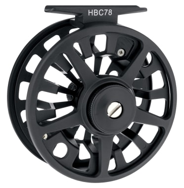 White River Fly Shop Kingfisher Fly Reel - 3/4 Line WT - Tactical Black
