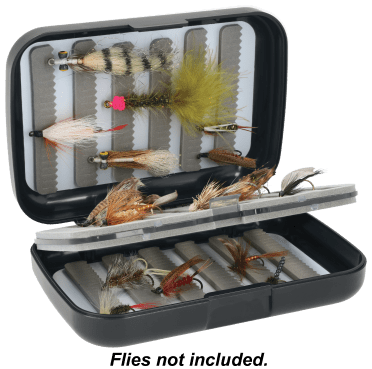 Lear Series 3200 Fly Fishing Box - Waterproof Double Sided Tackle Organizer  Case for Your Trout and Bass Gear - Fly Box to Store Flies and Equipment