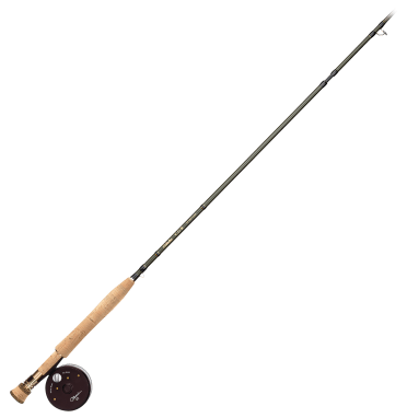 Fly Fishing Combo White River Rod 8'6 #5 And Reel Crystal River 