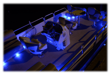 Rainbow Lights or Docking Lights - War Eagle Boats