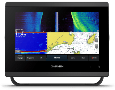 Garmin ECHOMAP UHD 73cv Fish Finder/Chartplotter Combo with