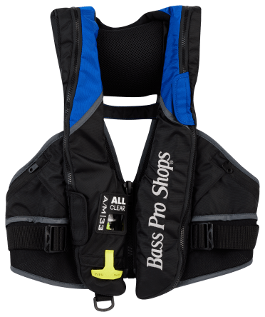 Bass Pro Shops Basic Mesh Fishing Life Vest for Kids - Red