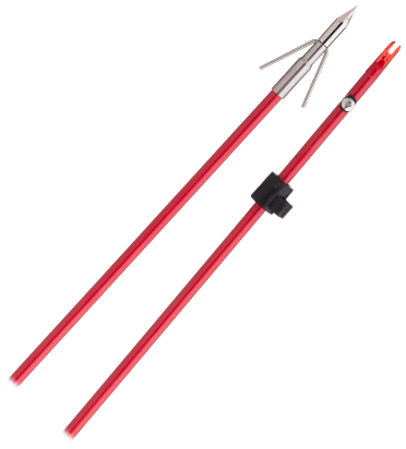 Cajun Archery Sting-A-Ree Point with Complete Bowfishing Arrow Set