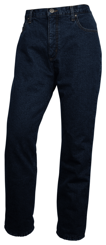 RedHead Flannel-Lined Relaxed Fit Denim Jeans for Men