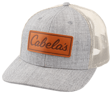 Cabela's Fishing Hat Cap Mens OSFM Mossy Oak Element Gray Watermarks  Adjustable 