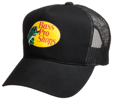 Bass Pro Shops Outdoor Fishing Cap Sun Hat with Mesh Design and