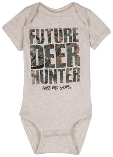 Bass Pro Shops Future Fishing Buddy Short-Sleeve Bodysuit for Babies