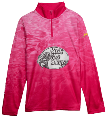 Bass Pro Shops 1/4-Zip Long-Sleeve Performance Shirt for Toddlers - 4T