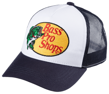 Bass Pro Shops Outdoor Hat Mesh Cap Fishing SnapBack khaki Tan