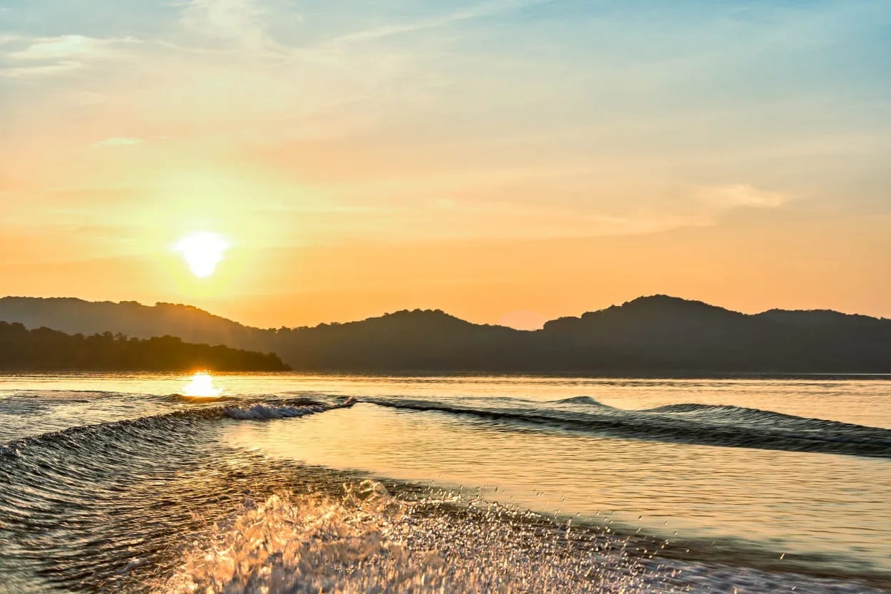 Aerial view of Table Rock Lake in the Ozarks
