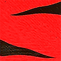 Neon Red/Black Stripes