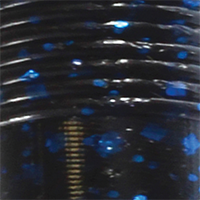 Black/Blue Flake