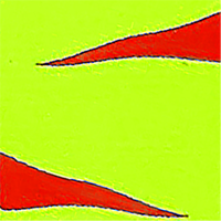 Neon Yellow/Red Stripes