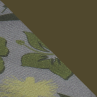 Floral/Dark Green