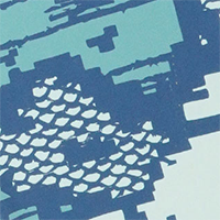 Teal Digi Camo