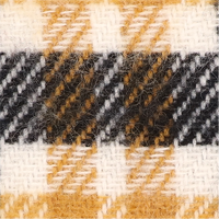 Black/Gold Plaid