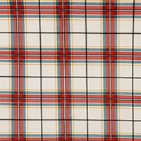 White Tartan Plaid