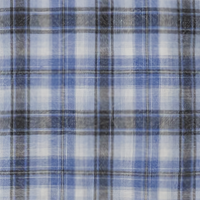 Brown/Blue Plaid