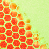 Chartreuse/Orange Scale