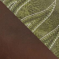 Oiled Brown/Forest Green