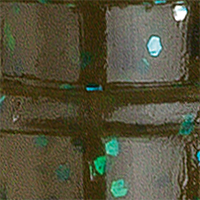 Green Pumpkin/Blue Flake