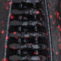 Black/Red Flake