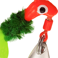 Fluorescent Red/Green/Chart